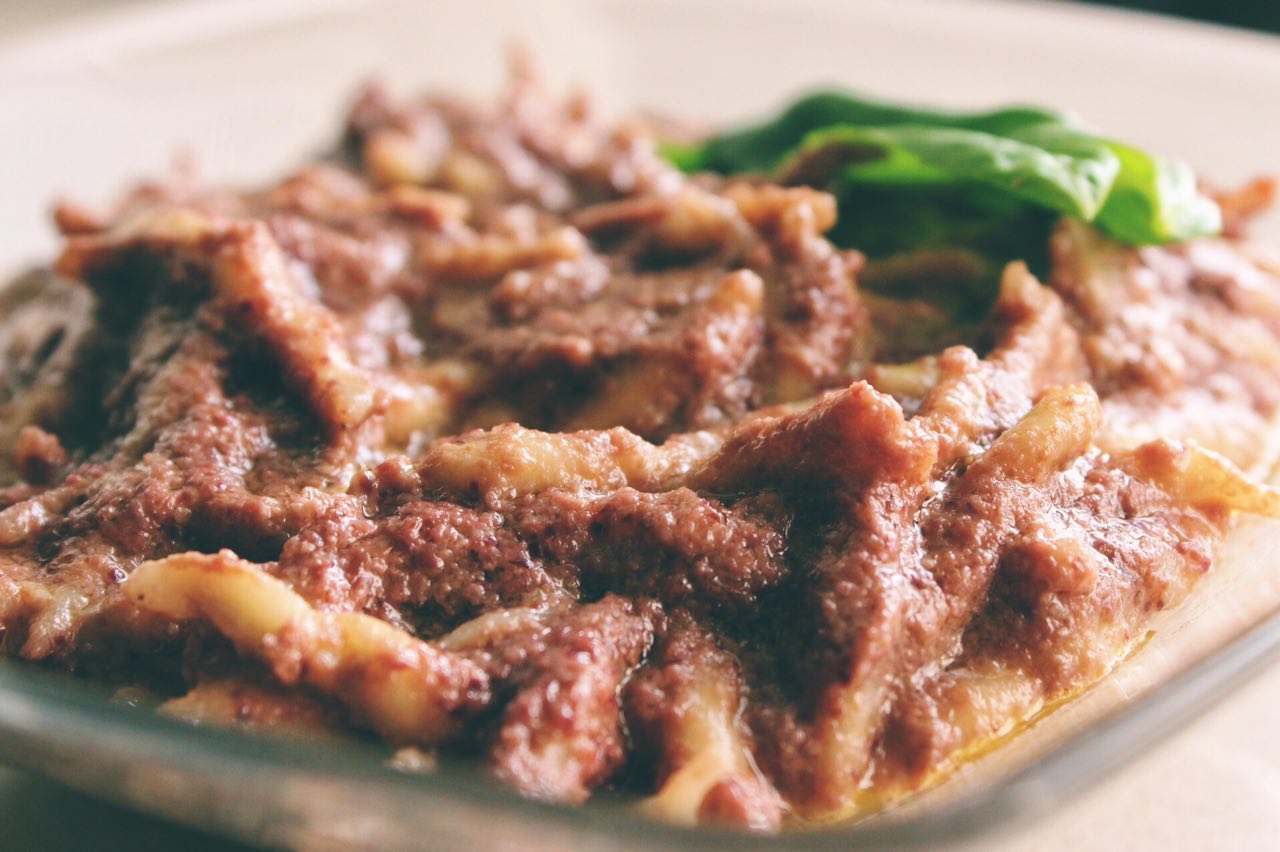 Trofie al Pesto di Radicchio di Verona e Noci