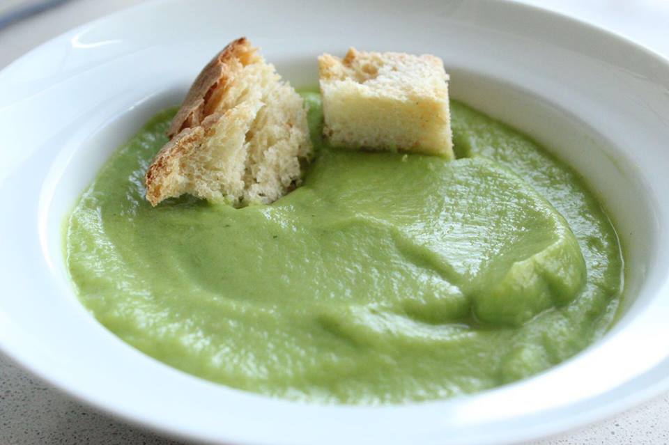 Vellutata Zucchine, Avocado e Coriandolo